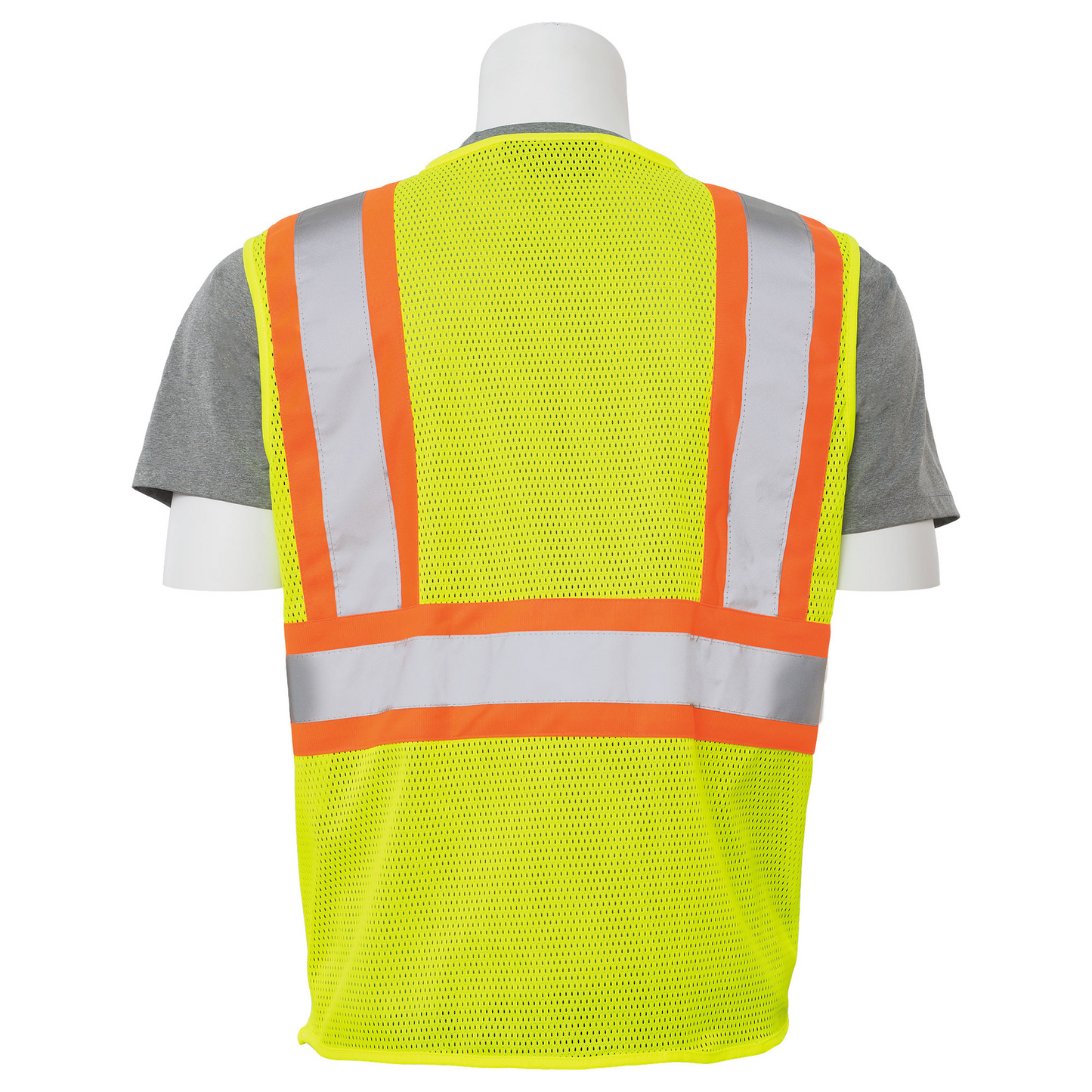 Lime Class 2 Safety Vest with Contrasting Trim S383P