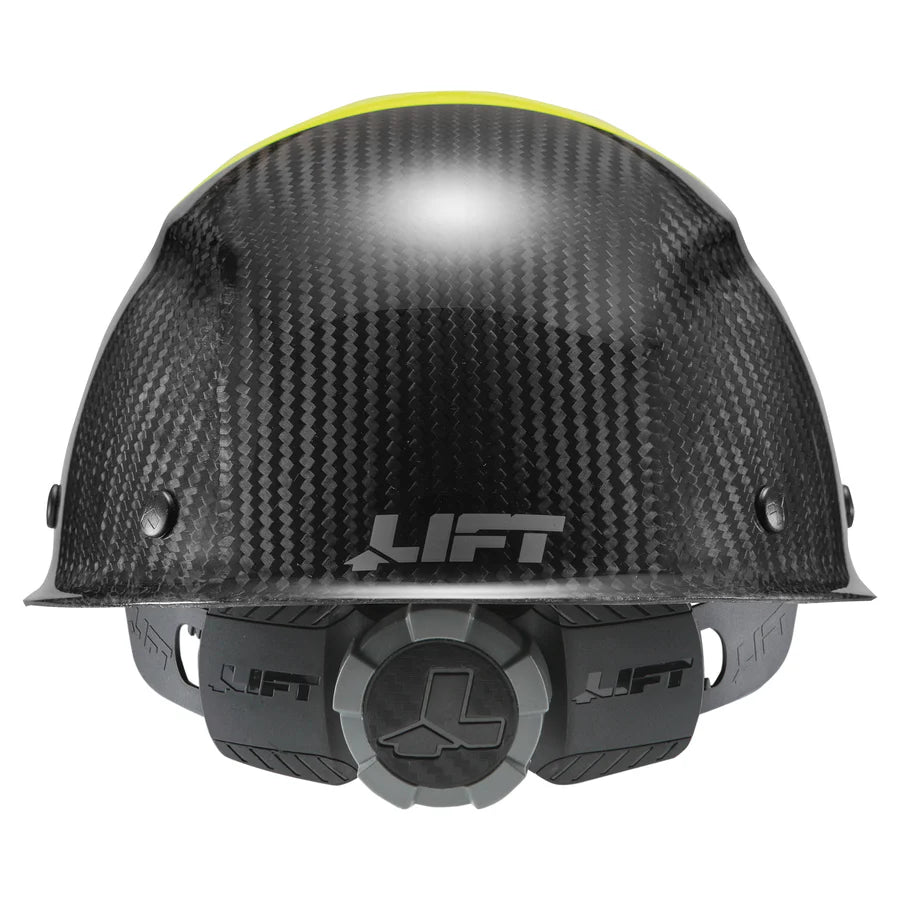 Lift Safety DAX Carbon Fiber Cap Style 50/50 Hard Hat