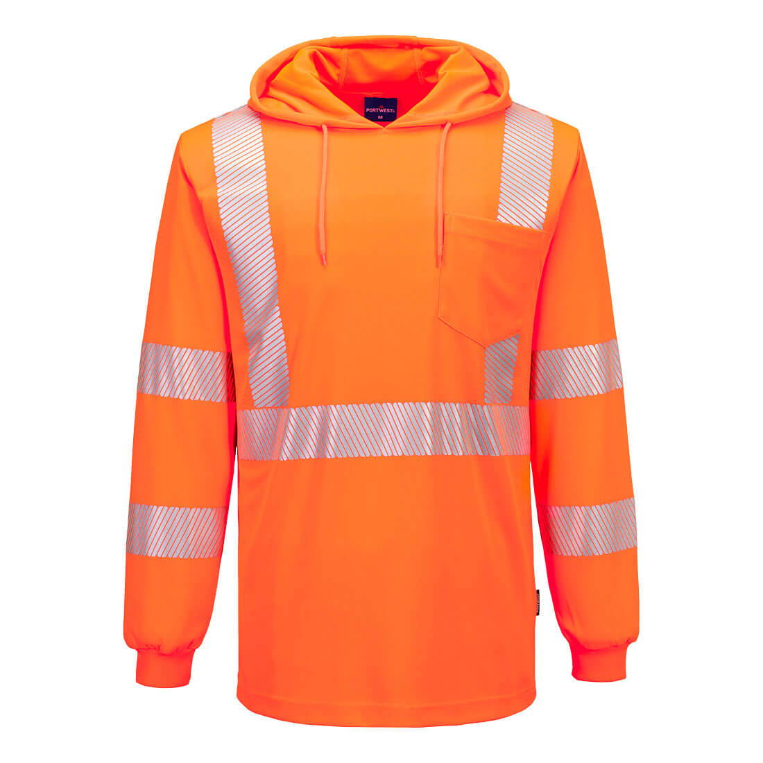 Lightweight Hi-Vis Hooded T-shirt