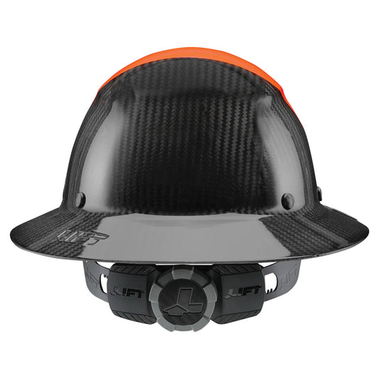 Lift Safety DAX Carbon Fiber Full Brim 50/50 Hard Hat