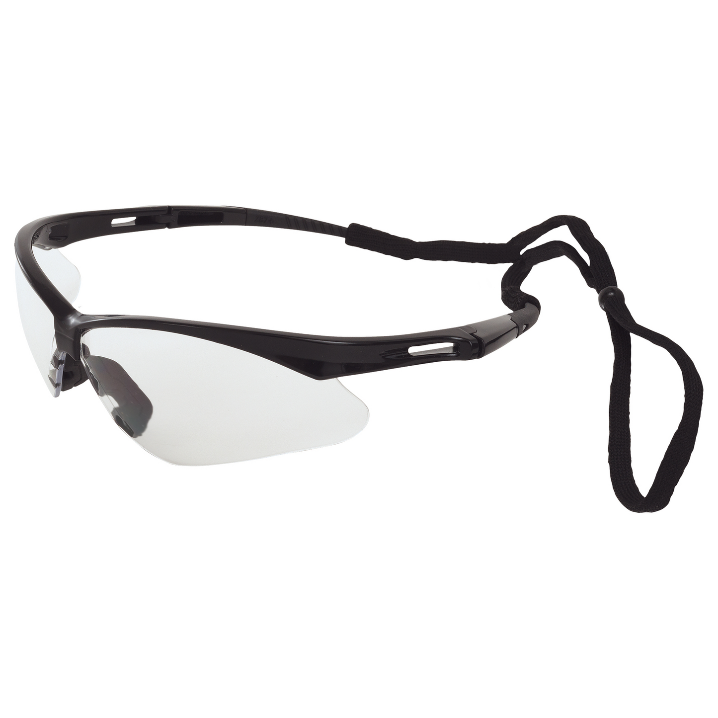 Bulk Box (12) - Octane Safety Glasses w/strap Clear Anti-Fog Anti-Scratch Lens