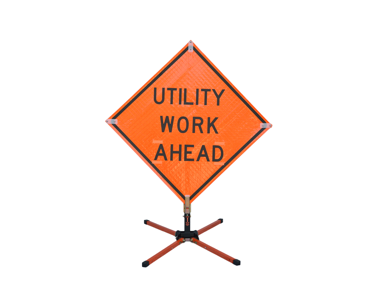TrafFix Devices Roll Up Sign Stand