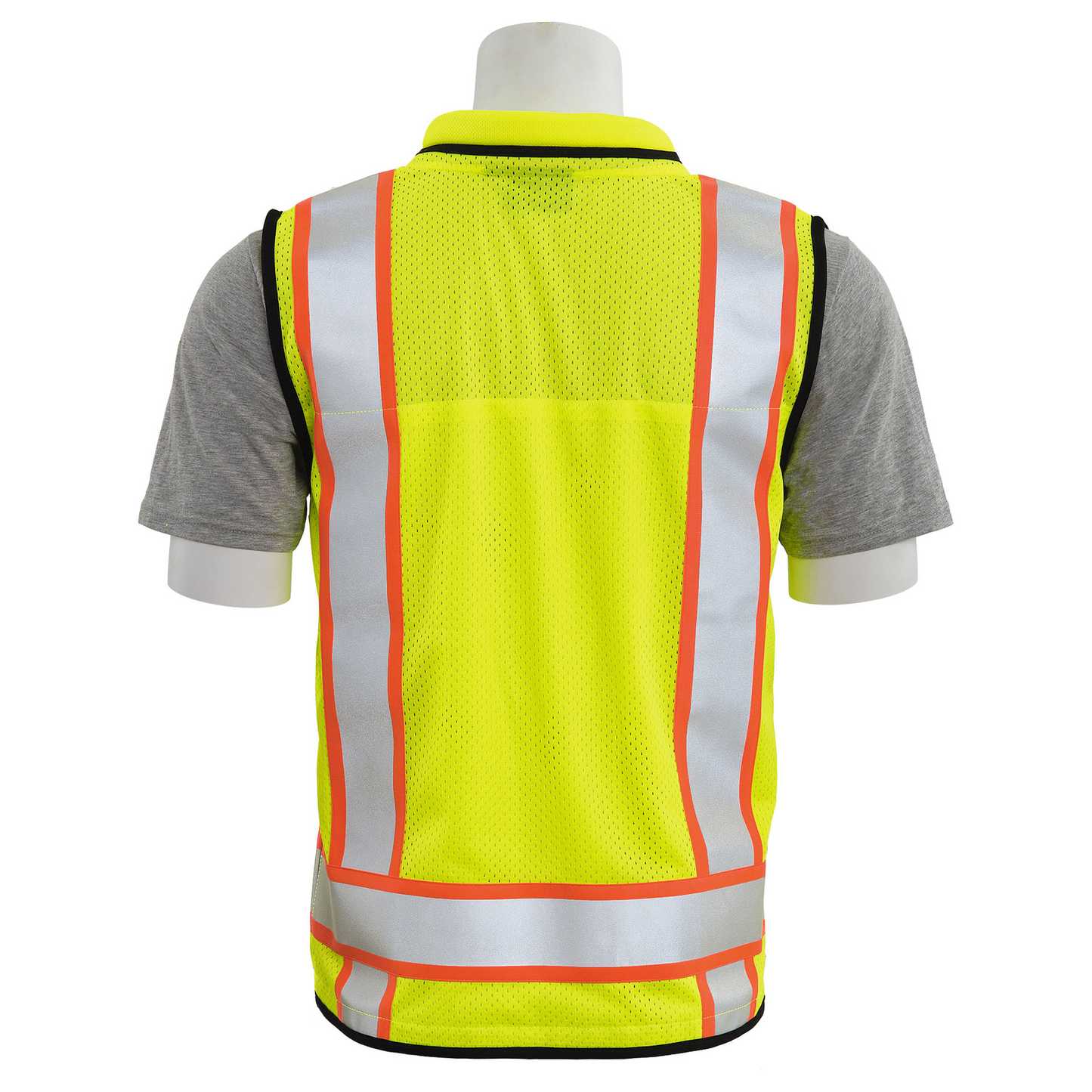 Lime Class 2 Deluxe Surveyor Safety Vest S252C