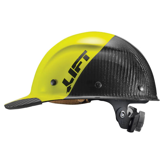 Lift Safety DAX Carbon Fiber Cap Style 50/50 Hard Hat