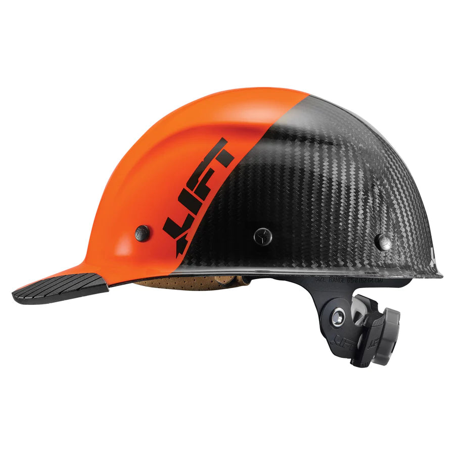 Lift Safety DAX Carbon Fiber Cap Style 50/50 Hard Hat